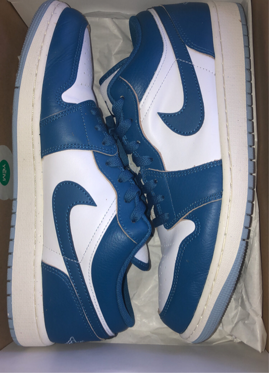 SIZE 12 AIR JORDAN 1 INDUSTRIAL BLUE WITH OG BOX