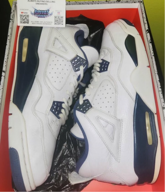 SIZE 10.5 AIR JORDAN 4 COLUMBIA WITH OG BOX