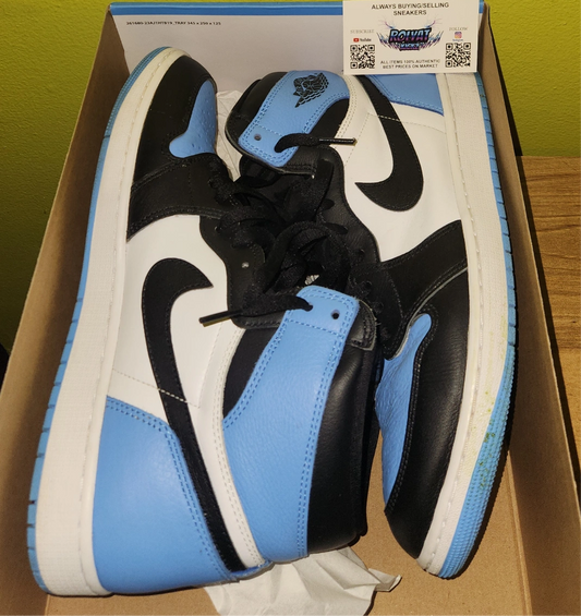 SIZE 12 AIR JORDAN 1 UNC TOE